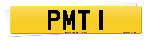 Registration number PMT 1